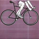 Плитка с узором Осьминог велосипедист варинант исполнения - 6 | Loft Concept в Костроме