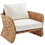 Кресло из плетеного гиацинта Gardner Wicker Armchair варинант исполнения - 1 | Loft Concept в Костроме