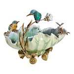 Чаша в виде листка лотоса с птицами Eden Garden варинант исполнения - 2 | Loft Concept в Костроме