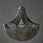 Люстра в форме колокола с декором из тонких железных нитей Jagged Pattern варинант исполнения - 5 | Loft Concept в Костроме