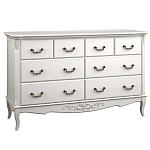 Комод белый из массива бука в стиле прованс White Provence варинант исполнения - 1 | Loft Concept в Костроме