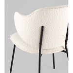 Стул Bellamy букле молочный варинант исполнения - 3 | Loft Concept в Костроме