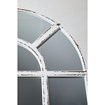 Зеркало-окно с эффектом старения в венецианском стиле Venetian White Mirror варинант исполнения - 3 | Loft Concept в Костроме