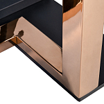 Стол обеденный со стальными ножками оригинальной формы Gourmet Meal варинант исполнения - 4 | Loft Concept в Костроме