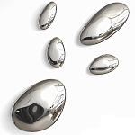 Абстрактная скульптура на стену в виде капли воды Water Outline варинант исполнения - 8 | Loft Concept в Костроме