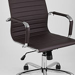 Офисное кресло Renal Low Brown варинант исполнения - 8 | Loft Concept в Костроме