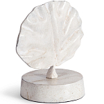 Статуэтка белая Metal Flowers Аntique Рlating варинант исполнения - 1 | Loft Concept в Костроме