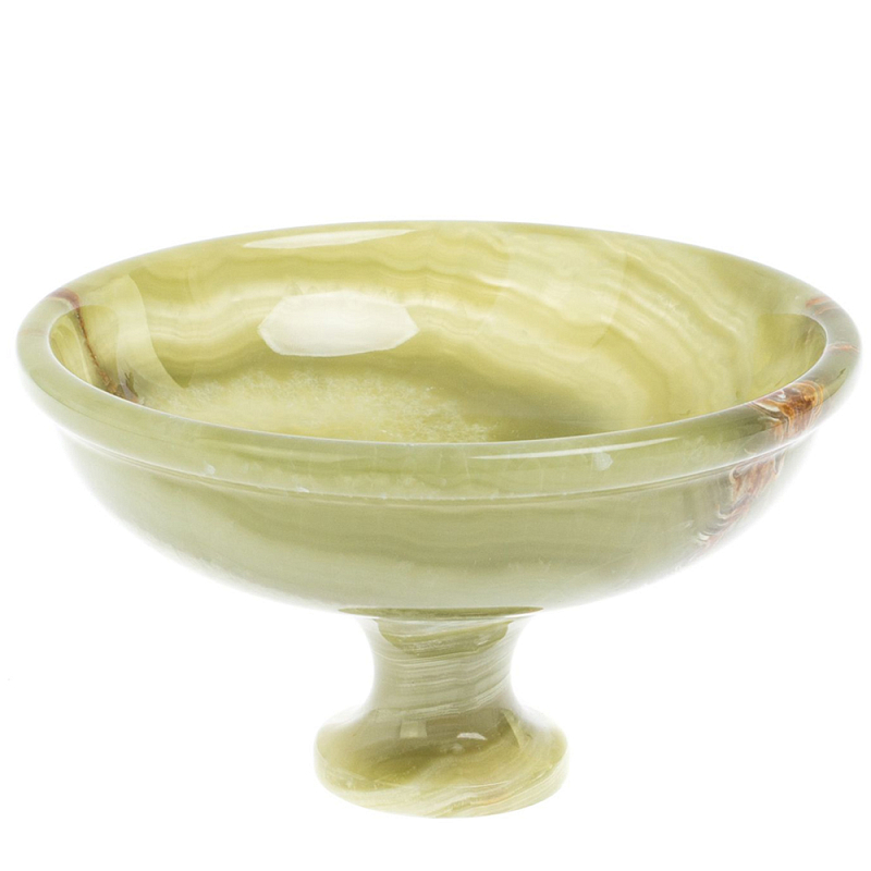 Конфетница из натурального камня оникс Stone Candy Bowl Бежевый Конфетница из натурального камня оникс Stone Candy Bowl Бежевый в Костроме | Loft Concept