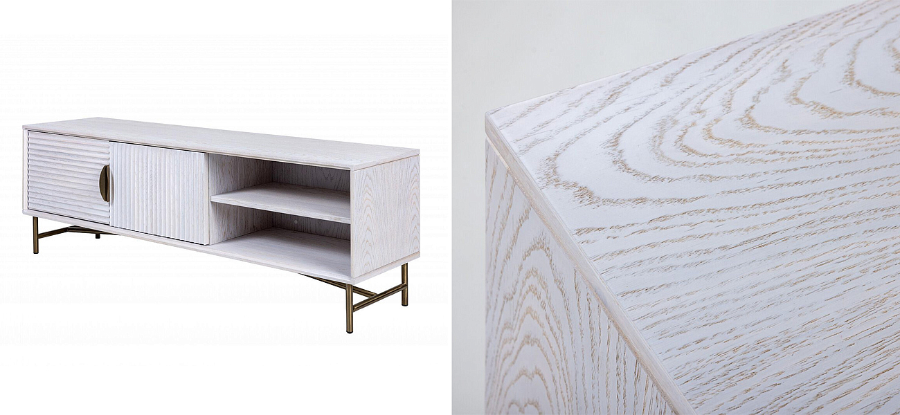 ТВ-тумба Antique Order Шпон Беленого дуба ТВ-тумба Antique Order Шпон Беленого дуба - Loft-Concept в Костроме