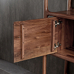 Стеллаж в гостиную для книг Moon Walnut Furniture варинант исполнения - 9 | Loft Concept в Костроме