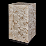 Торшер прямоугольный из натурального камня Calcite Geometry варинант исполнения - 9 | Loft Concept в Костроме