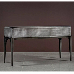 Консоль прямоугольная серая с 4-мя выдвижными ящиками Grany варинант исполнения - 1 | Loft Concept в Костроме