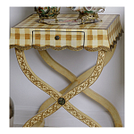 Приставной столик с ящиком в стиле ретро Vintage Rustic Tablecloth варинант исполнения - 5 | Loft Concept в Костроме