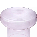 Кофейный столик стеклянный Elegant Lilac Glass Model варинант исполнения - 4 | Loft Concept в Костроме