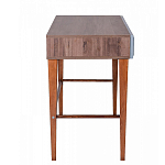 Стол письменный из массива бука с 2-мя ящиками серый Wenge Light варинант исполнения - 2 | Loft Concept в Костроме