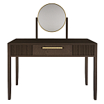 Туалетный Стол с зеркалом Primo Темный орех варинант исполнения - 9 | Loft Concept в Костроме