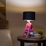 Настольная лампа TERRAMI с абажуром варинант исполнения - 11 | Loft Concept в Костроме