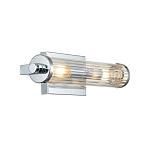 Бра горизонтальное с рифленым стеклянным плафоном Kichler варинант исполнения - 5 | Loft Concept в Костроме