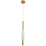 Подвесной светильник Celestin Spheres Brass Trio Hanging Lamp варинант исполнения - 2 | Loft Concept в Костроме
