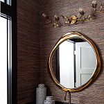 Зеркало в ассиметричной золотой раме Mirror of Aragorn варинант исполнения - 4 | Loft Concept в Костроме