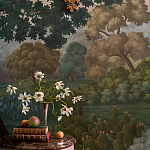 Обои ручная роспись Hill Country Scenic Special Colourway on scenic paper варинант исполнения - 3 | Loft Concept в Костроме