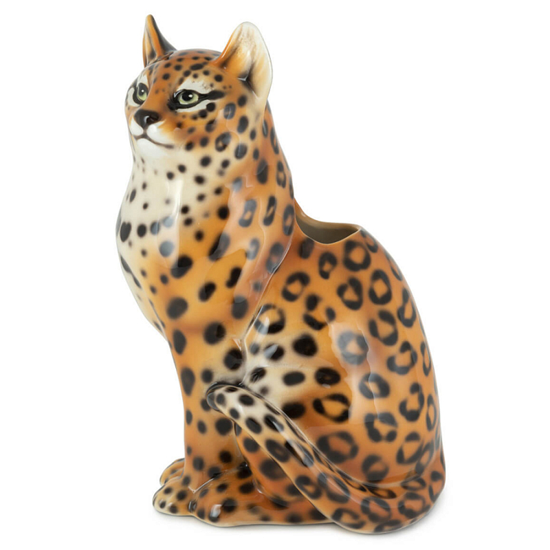 Ваза Abhika VASE CAT Коричневый Ваза Abhika VASE CAT Коричневый в Костроме | Loft Concept