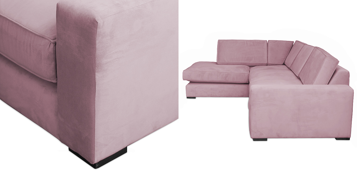 Диван угловой Lombardi Sofa вялая роза Диван угловой Lombardi Sofa вялая роза - Loft-Concept в Костроме