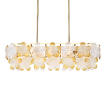 Люстра овальная с цветочными мотивами Light Floral Glow варинант исполнения - 2 | Loft Concept в Костроме