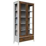 Витрина из массива бука двухдверная Tasteful Furniture варинант исполнения - 1 | Loft Concept в Костроме