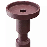 Подсвечник фигурный сливовый Bright Accent 35 см варинант исполнения - 2 | Loft Concept в Костроме