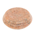 Подставка под шар круглая из натурального камня Мрамор Розовый Natural Stone Sphere Stands варинант исполнения - 1 | Loft Concept в Костроме