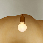 Подвесной светильник в форме купола с сочетанием золотого и оливкового цвета Eggshell варинант исполнения - 2 | Loft Concept в Костроме