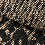 Мебельная ткань Жаккард коричневый животный принт 145 см T2-140 варинант исполнения - 3 | Loft Concept в Костроме