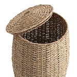 Корзина с крышкой из камыша Chane Wicker Basket варинант исполнения - 3 | Loft Concept в Костроме