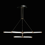 Люстра с геометрической конструкцией из вытянутых цилиндрических плафонов Hex Scaffold  варинант исполнения - 4 | Loft Concept в Костроме