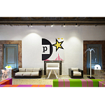 Дизайнерское кожаное кресло Poltronova Saratoga Armchair варинант исполнения - 8 | Loft Concept в Костроме