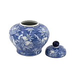 Ваза с крышкой в китайском стиле Гранатовое дерево Blooming Pomegranate варинант исполнения - 10 | Loft Concept в Костроме