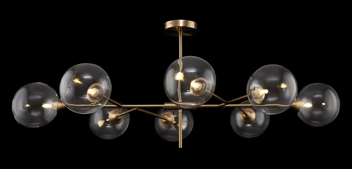 Потолочная люстра Gallotti & Radice Leaf Bronze 8 Потолочная люстра Gallotti & Radice Leaf Bronze 8 - Loft-Concept в Костроме