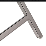 Стол сервировочный кожаный с декором в виде золотистой фигуркой лося Embodiment of Style варинант исполнения - 4 | Loft Concept в Костроме