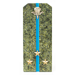 Сувенир Погон Старший Лейтенант ВДВ из натурального камня змеевик Souvenir Epaulets варинант исполнения - 1 | Loft Concept в Костроме