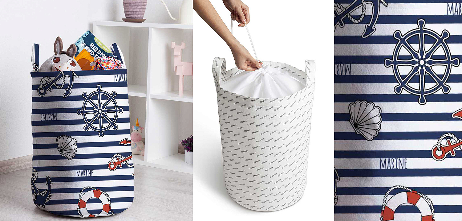 Корзина Marine Plot Basket Корзина Marine Plot Basket - Loft-Concept в Костроме