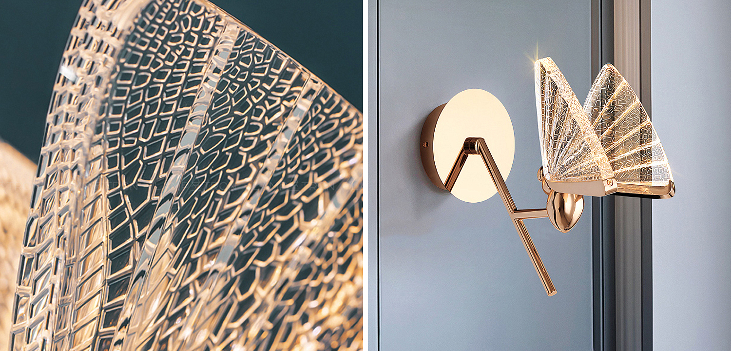 Бра Butterfly Long Wall Lamp A Бра Butterfly Long Wall Lamp A - Loft-Concept в Костроме