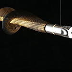 Люстра подвесная линейная Adilin Сhromium варинант исполнения - 5 | Loft Concept в Костроме