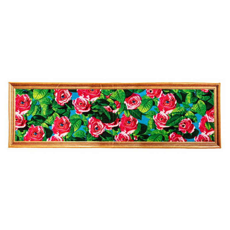 Коврик Seletti Roses With Eyes Мульти Коврик Seletti Roses With Eyes Мульти в Костроме | Loft Concept