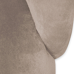 Барный стул вращающийся со спинкой Бежевый Велюр Vendramin Chair варинант исполнения - 3 | Loft Concept в Костроме