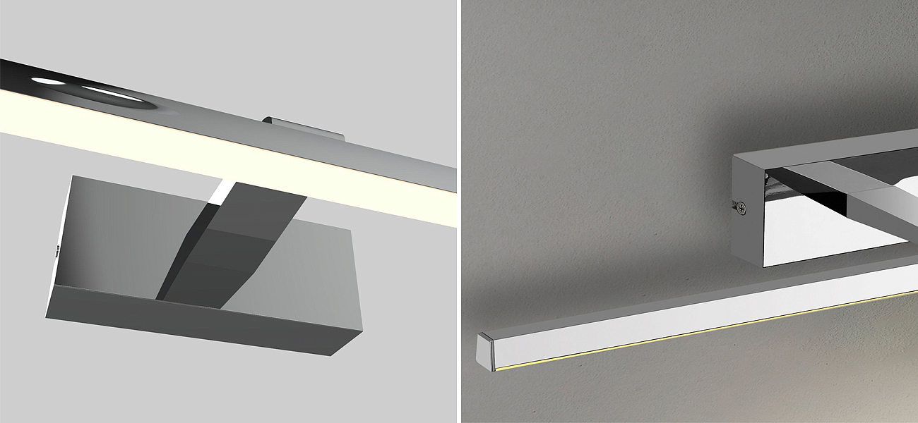 Настенная подсветка цвета хром BACKLIGHT Настенная подсветка цвета хром BACKLIGHT - Loft-Concept в Костроме