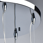 Люстра каскадная с 5-ю разноцветными стеклянными плафонами Kaleido варинант исполнения - 12 | Loft Concept в Костроме