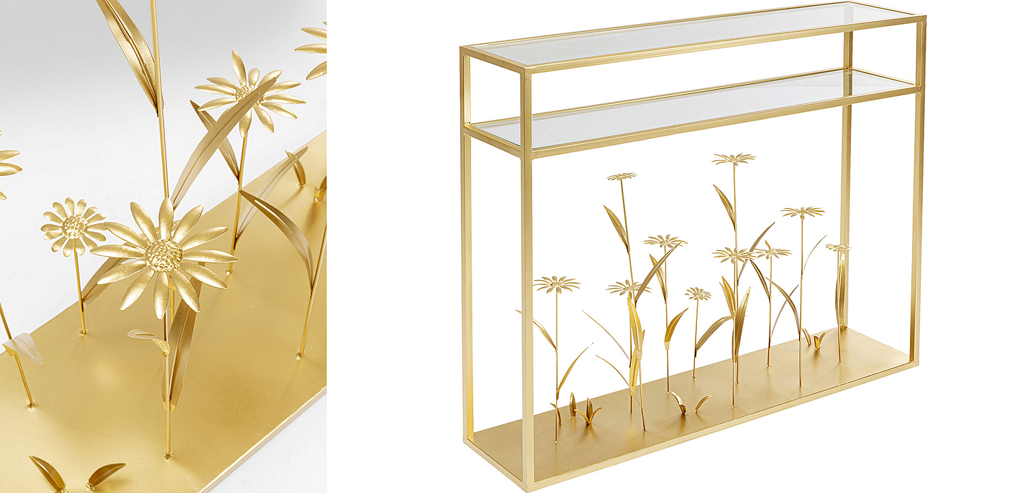 Консоль Golden Flowers Консоль Golden Flowers - Loft-Concept в Костроме