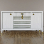 Комод-буфет Elsa Dreams White с открытыми полками   варинант исполнения - 4 | Loft Concept в Костроме