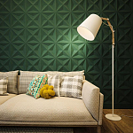 Гипсовая 3D Панель M-11 варинант исполнения - 2 | Loft Concept в Костроме